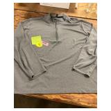 Mens 2XL Adidas 1/4 Zip Pullover