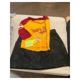 Sm ISU Shirt+ Snake Skin Patterned Mini Skirt