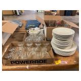 Stemware, Desert Cups, China, Etc