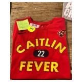 Size L Nike Caitlin Clark Fever Graphic T
