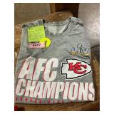Size L Nike Dri Fit KC Chiefs AFC Champs T