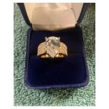 Unverified Womans Size 7.5 Fashion Ring