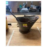 Vintage Coal Bucket + Scoop