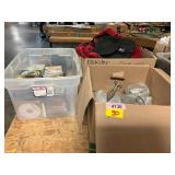 Tote of Computer Games, Vases, Etc