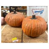 2ct Orange Foam Pumpkins