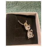 Unverified Fashion Cat Necklace
