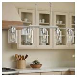 60-Watt 5-Light Brushed Nickel Pendant