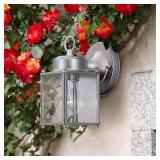 Preston Pewter 1-Light Outdoor Sconce