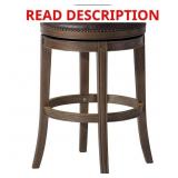 Maven Lane Alexander Backless Bar Stool 31"
