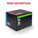 BalanceFrom Jumping Plyo Box 3-in-1 10 Lbs