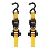 1/2 in. Only 1 Ratchet Tie-Down Strap 1500 lb