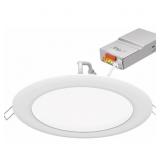 5 ea Juno WF6 Matte White 6" LED Recessed Downligh