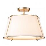 Haven 16.9" 4-Light Brushed Brass Swag