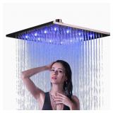 NeierThodore 16" Square Rainfall Shower Head