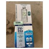 Biotrue & Renu Contact solution 2 packs