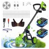 3-in-1 Cordless Grass Trimmer & Lawn Edger Kit