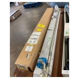2ct curtain rod, 48-84", 66-120"