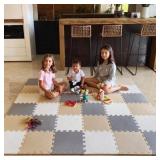 MioTetto Non-Toxic Foam Play Mat, 36 pcs