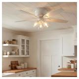 Stoneridge 52in LED Hugger Fan + Light