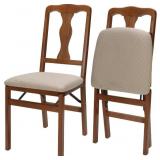 Stakmore Queen Anne Folding Chair, 2