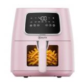 Kitchen Elite 5.5 Qt Digital Air Fryer, Pink