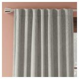 Threshold 50x84 Blackout Curtain Gray
