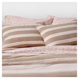 Twin/Twin XL Jersey Comforter Set pink/brown