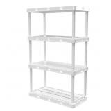2ct Gracious Living Knect-A-Shelf Shelving Unit
