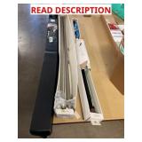 3ct curtain rod 36-66", 48-88", 66-120"