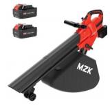 MZK 40V Cordless 3 in 1 Leaf Blower, Vacuum, Mulch
