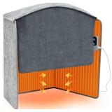 Under Desk Heater: Leg/Foot Warmer Grey