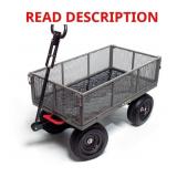 complete? 1,200 lb. Steel Multi-Use Dump Cart