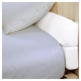 HOMBYS Wedge Pillow Gap Filler 0-7" White
