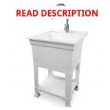 UTILITYSINKS 24" Freestanding Sink White