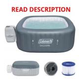 complete? Coleman Hawaii 4-6P AirJet Hot Tub, Grey
