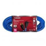 25 ft 14/3 Medium Duty Extension Cord, Blue