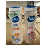 2ct Dial body wash, Cocoa butter, Silk & magnolia