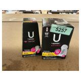 Kotex regular Pads W/ wings & Thong liners