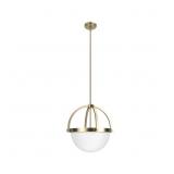 Hunter Wedgefield 3-Light Pendant Gold