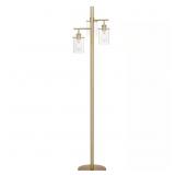 Regan 63in Brushed Gold Floor Lamp
