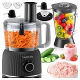 Food Processor & Blender, 88oz Chopper