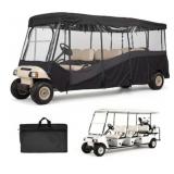 KEMIMOTO 8 Seat Golf Cart Rain Cover