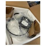 Black semi flush mount lighting