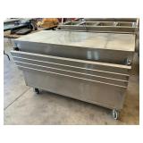 Stainless steel metal cart 5 ft