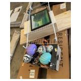 Bed frames, Halloween supplies,shoe rack