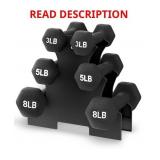 BalanceFrom 32 lb Neoprene Dumbbell Set