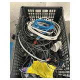 Chargers and assorted wire