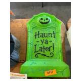 Plastic Halloween decor
