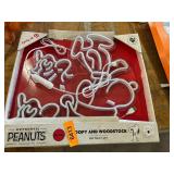 Peanuts lighted sign