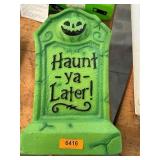 Plastic Halloween decor